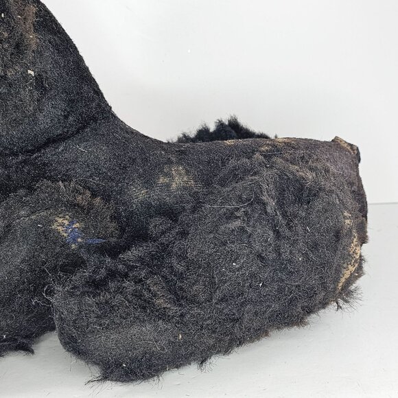 Vintage Articulated Snobby Black Poodle 14" Tall AS IS READ Steiff Hermann - Picture 4 of 12